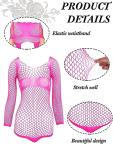 12-Piece Women's Fishnet Lace Babydoll Set