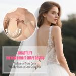 Invisible Sticky Push-Up Bra with Nipple Covers