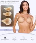 Ultra-Thin Adhesive Nipple Covers for Added Lift