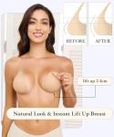 Ultra-Thin Adhesive Nipple Covers for Added Lift