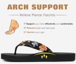 Comfortable Arch Support Flip Flops for Women