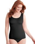 Bali Women's Easy Lite Shapewear Tank - Black