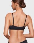 Inlyric Women's Soft Scoop Bralette - Black