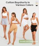 Okimay 4 Pack Cotton Boyshorts for Women
