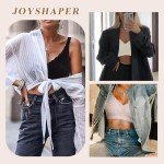 Joyshaper Wireless Bras for Women Non-Wired Lace V Bra Push Up Support Bralettes Ladies Comfort Plus Size Padded Everyday Bra Black,L