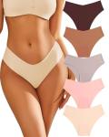 Soft Stretch Seamless Hipster Briefs 5-Pack