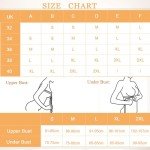 Cavotor Strapless Push Up Bra for Women Bandeau Bra Padded Stay Up Non-Slip Silicone Supportive Strapless Bras for Bigger Bust Non Wired Comfort Bralette (Black,2XL)