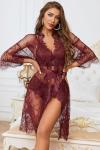 Avidlove Lace Robe and Sexy Lingerie Set