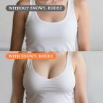 Sticky Bra Inserts for D Cup - Beige