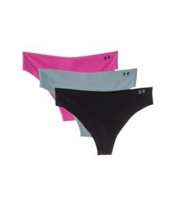 Under Armour Pure Stretch No Show Thong 3-Pack