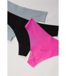 Under Armour Pure Stretch No Show Thong 3-Pack