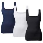 3-Pack Women's Tummy Control Shapewear Tank Tops