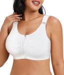 Front Zip Wireless Comfort Bra for Women