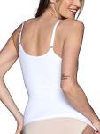 Vanity Fair Tummy Control Camisole in Star White