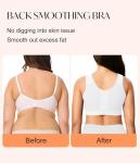 Front Zip Wireless Comfort Bra for Women