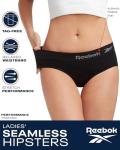 Reebok Women's 5-Pack Stretch Hipster Panties