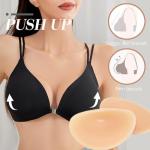 Sticky Silicone Bra Inserts - Reusable Push-Up Pads
