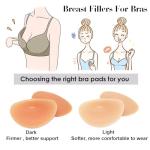 Sticky Silicone Bra Inserts - Reusable Push-Up Pads