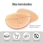 Sticky Silicone Bra Inserts - Reusable Push-Up Pads