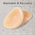 Sticky Silicone Bra Inserts - Reusable Push-Up Pads