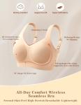 Wireless Full Coverage Bralette with Soft Lift – Nude