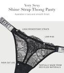 Victoria's Secret Lace Thong in Coconut White