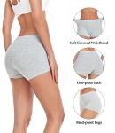 Wirarpa Women’s Stretchy Mid Rise Boyshorts 4 Pack
