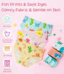 Dinosaur Print Cotton Panties for Toddlers 4T 5T