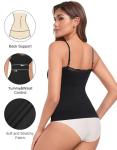 EUYZOU Women's Tummy Control Camisole - Black