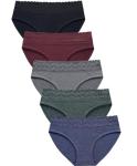 Wealurre Lace Bikini Hipster Panties for Women