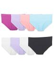 Fruit of the Loom Women's Breathable Cotton Hipster Panties