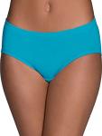 Fruit of the Loom Women's Breathable Cotton Hipster Panties