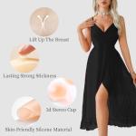 Sticky Push-Up Bra with Silicone Nipple Covers