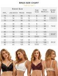 ohyeahlady Women's Push Up Bra Lace Soft Padded Underwire Bras Plus Size Full Coverage Bra White 42E