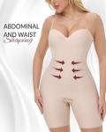 Strapless Backless Bodysuit with Tummy Control