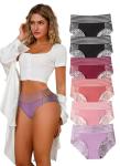 High Waisted Lace Cheeky Underwear Pack for Women
