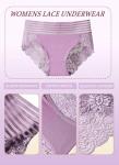 High Waisted Lace Cheeky Underwear Pack for Women