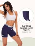 Womens High Waisted Modal Boxer Briefs - 4 Pack