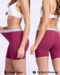 Soft Bamboo Boxer Briefs for Women - 5-Pack