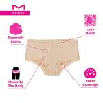 Maidenform Microfiber Lace Boyshorts 3-Pack