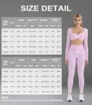 High Waisted Fitness Set with Padded Bra