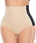 High Waisted Tummy Control Seamless Shapewear Panties
