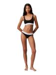 Calvin Klein Women's Black Modern Cotton Thong