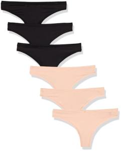 Amazon Essentials Women’s Microfiber Hipster & Thong Set