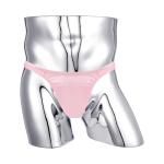 Littleforbig Silky Thong Tucking Gaff Panties XL Pink