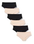 Amazon Essentials Women's Plus Size Microfiber Underwear Pack