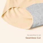 Innersy Women's Seamless No Show Hipster Panties 5-Pack