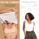 Shapewear Camisole with Built-In Bra for Women