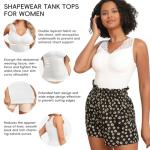 Shapewear Camisole with Built-In Bra for Women