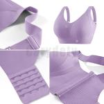Cozy Wireless Push-Up Bra Set, 3 Pieces